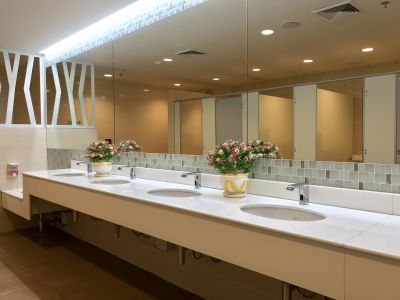Backlit Mirrors and Vanity Areas